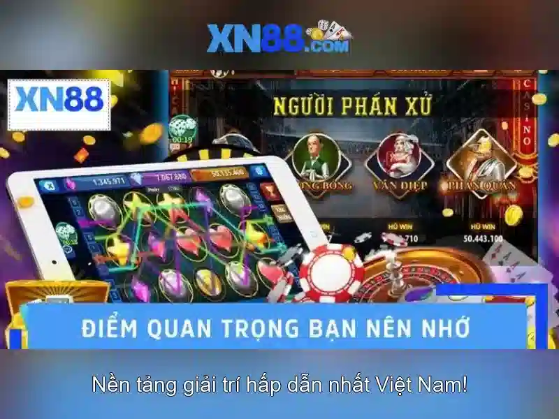 xn88: Nền tảng trò chơi trực tuyến và cá cược